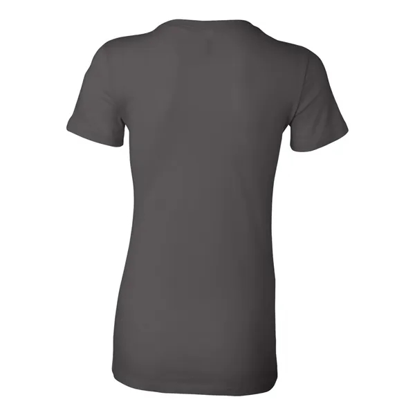 Women's cotton t-shirt with longer length body and shoulder taping. Blank... from ASI 84358 S&S Activewear