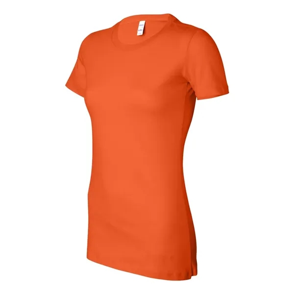 Women's cotton t-shirt with longer length body and shoulder taping. Blank... from ASI 84358 S&S Activewear