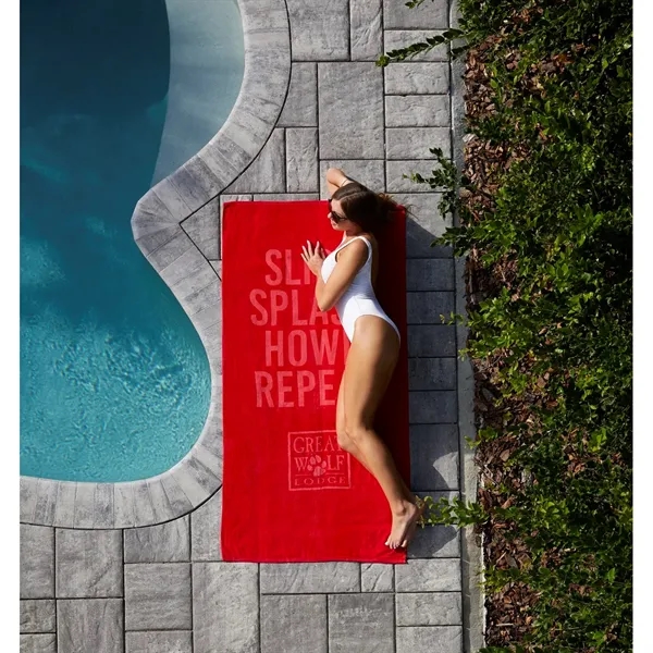 Diamond Colored Beach Towel... from ASI 89320 Starline USA Inc