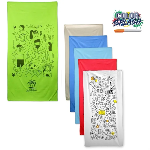 Microsuede Beach Towel... from ASI 89320 Starline USA Inc