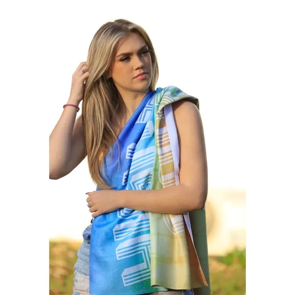 Waffle Weave Beach Towel... from ASI 89320 Starline USA Inc