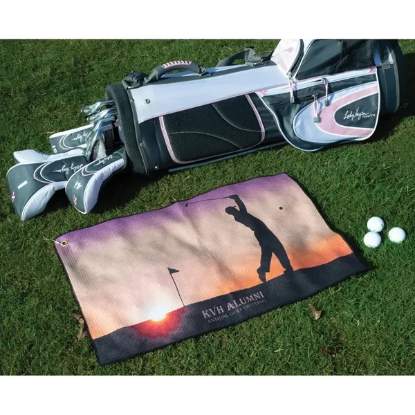 Microfiber Waffle Golf Towel... from ASI 89320 Starline USA Inc