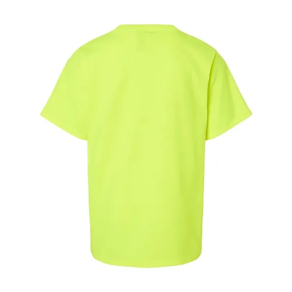 Youth 6.1 oz preshrunk 100% cotton t-shirt. Blank product.... from ASI 84358 S&S Activewear
