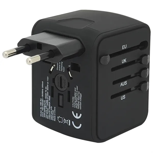 Universal Travel 4 USB Port Adapter... from ASI 89320 Starline USA Inc