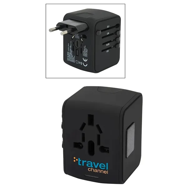 Universal Travel 4 USB Port Adapter... from ASI 89320 Starline USA Inc