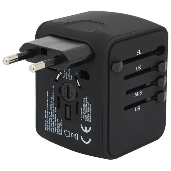Universal Travel 4 USB Port Adapter... from ASI 89320 Starline USA Inc