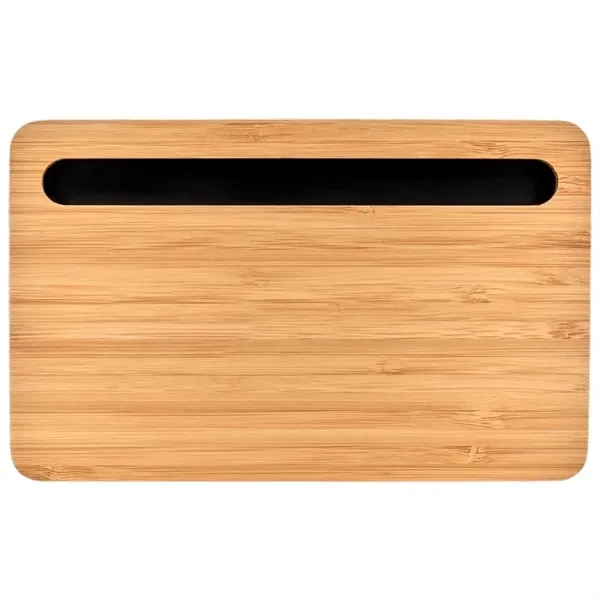 5W Bamboo Print Desktop Wireless Charger... from ASI 89320 Starline USA Inc