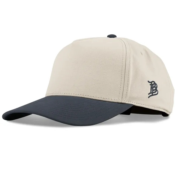 Water-repellent canvas 5-panel hat with vintage fade and minimalist style, ideal... from ASI 72657 Active Life Promo / Active Life