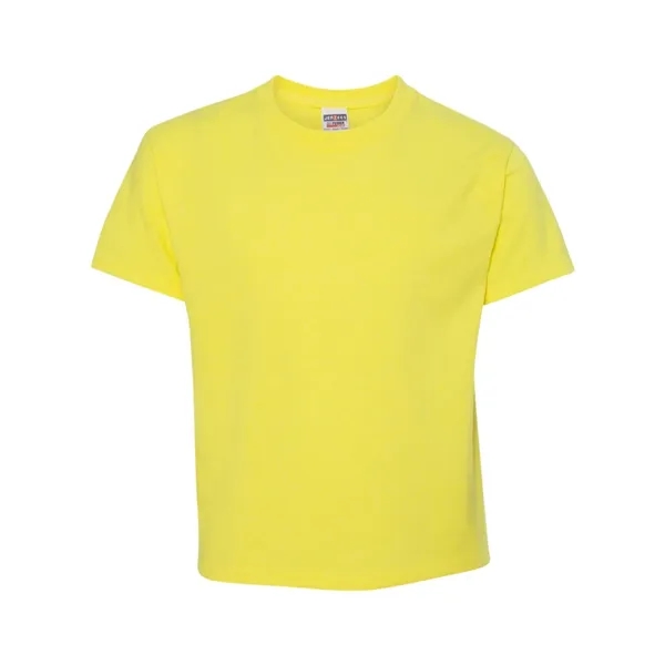 Youth 5.6 oz., 50% cotton / 50% polyester t-shirt. Blank product.... from ASI 84358 S&S Activewear