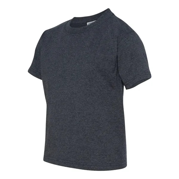 Youth 5.6 oz., 50% cotton / 50% polyester t-shirt. Blank product.... from ASI 84358 S&S Activewear
