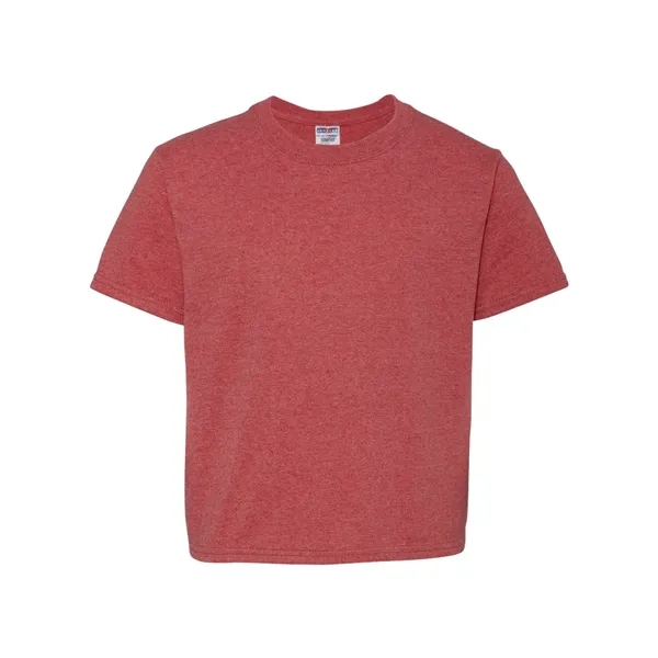 Youth 5.6 oz., 50% cotton / 50% polyester t-shirt. Blank product.... from ASI 84358 S&S Activewear