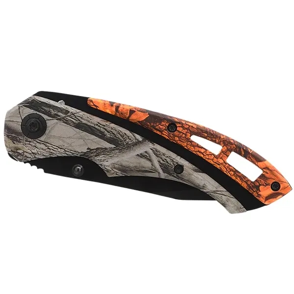 Blaze 2-Tone Hunter Camo Knife... from ASI 89320 Starline USA Inc