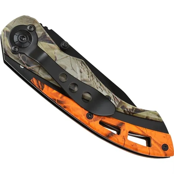 Blaze 2-Tone Hunter Camo Knife... from ASI 89320 Starline USA Inc