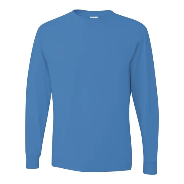 Adult long sleeve 5.6 oz. 50% cotton / 50% polyester t-shirt.... from ASI 84358 S&S Activewear