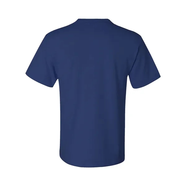 Adult heavyweight blend 5.6 oz., t-shirt with a left chest pocket.... from ASI 84358 S&S Activewear