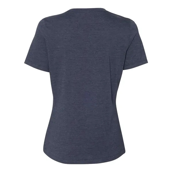 BELLA + CANVAS Women's Relaxed Fit Heather CVC Tee... from ASI 84358 S&S Activewear