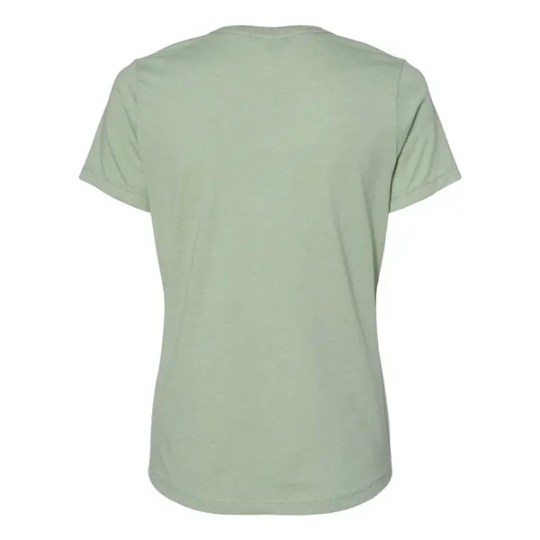 BELLA + CANVAS Women's Relaxed Fit Heather CVC Tee... from ASI 84358 S&S Activewear