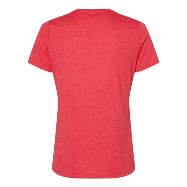 BELLA + CANVAS Women's Relaxed Heather CVC V-Neck Tee... from ASI 84358 S&S Activewear