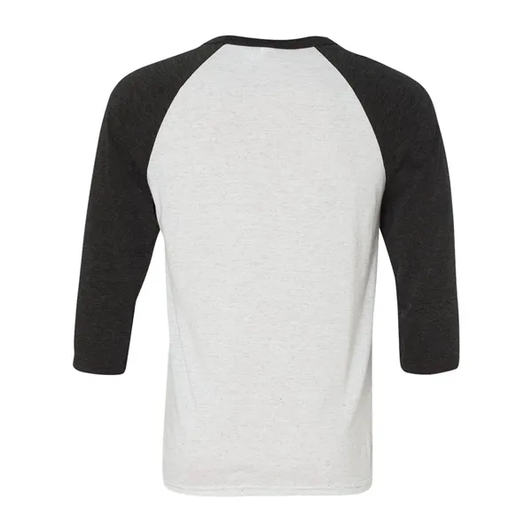 Unisex three-quarter sleeve baseball T-shirt with a retail fit, side seams,... from ASI 84358 S&S Activewear