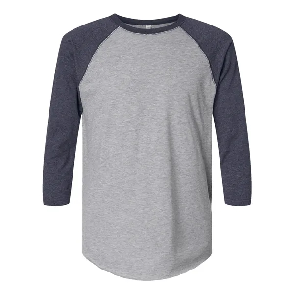 Vintage Fine Jersey 3/4 Sleeve Baseball Shirt... from ASI 84358 S&S Activewear