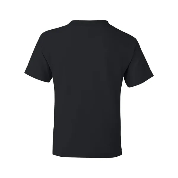 Youth 5.6 oz preshrunk 50% polyester / 50% cotton t-shirt. Blank... from ASI 84358 S&S Activewear
