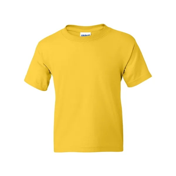 Youth 5.6 oz preshrunk 50% polyester / 50% cotton t-shirt. Blank... from ASI 84358 S&S Activewear