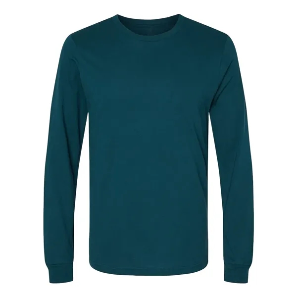 Adult long sleeve crewneck t-shirt with 2" rib cuffs. Blank product.... from ASI 84358 S&S Activewear