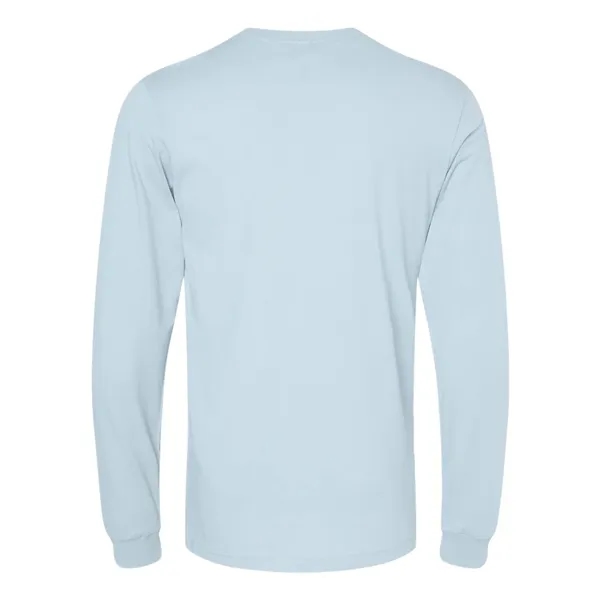 Adult long sleeve crewneck t-shirt with 2" rib cuffs. Blank product.... from ASI 84358 S&S Activewear