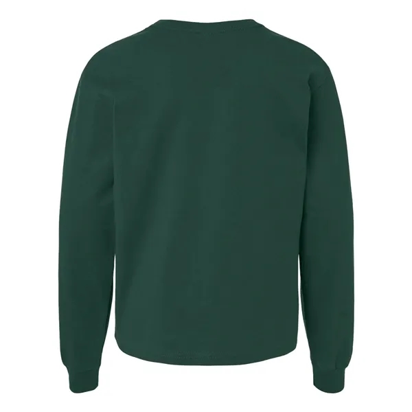 BELLA + CANVAS Youth 6oz. Heavyweight Long Sleeve Tee... from ASI 84358 S&S Activewear