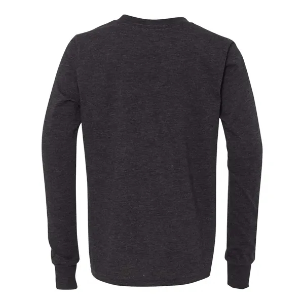 BELLA + CANVAS Youth Triblend Long Sleeve Tee... from ASI 84358 S&S Activewear