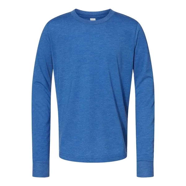 BELLA + CANVAS Youth Triblend Long Sleeve Tee... from ASI 84358 S&S Activewear
