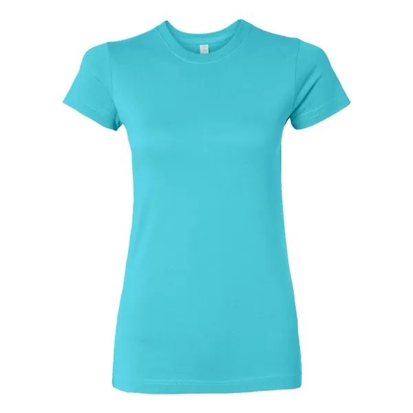 Juniors' fine jersey longer length T-shirt. 4.5 oz. Blank product.... from ASI 84358 S&S Activewear