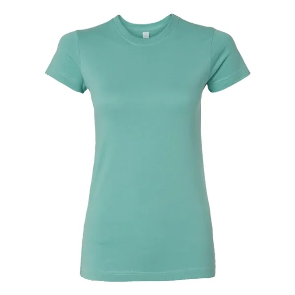 Juniors' fine jersey longer length T-shirt. 4.5 oz. Blank product.... from ASI 84358 S&S Activewear