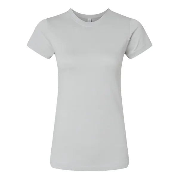 Juniors' fine jersey longer length T-shirt. 4.5 oz. Blank product.... from ASI 84358 S&S Activewear