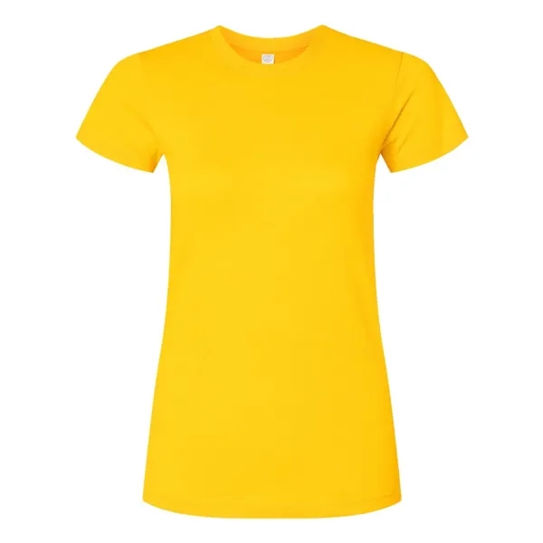 Juniors' fine jersey longer length T-shirt. 4.5 oz. Blank product.... from ASI 84358 S&S Activewear