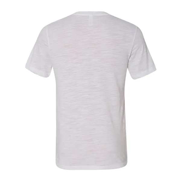 BELLA + CANVAS Unisex Textured Jersey V-Neck Tee... from ASI 84358 S&S Activewear
