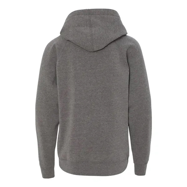 Youth raglan hooded pullover made of a special blend of polyester... from ASI 84358 S&S Activewear