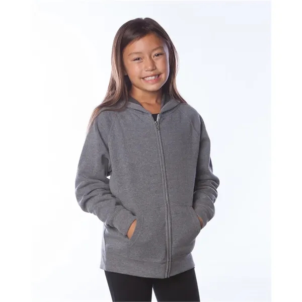 Youth Lightweight Special Blend Raglan Zip Hood... from ASI 84358 S&S Activewear