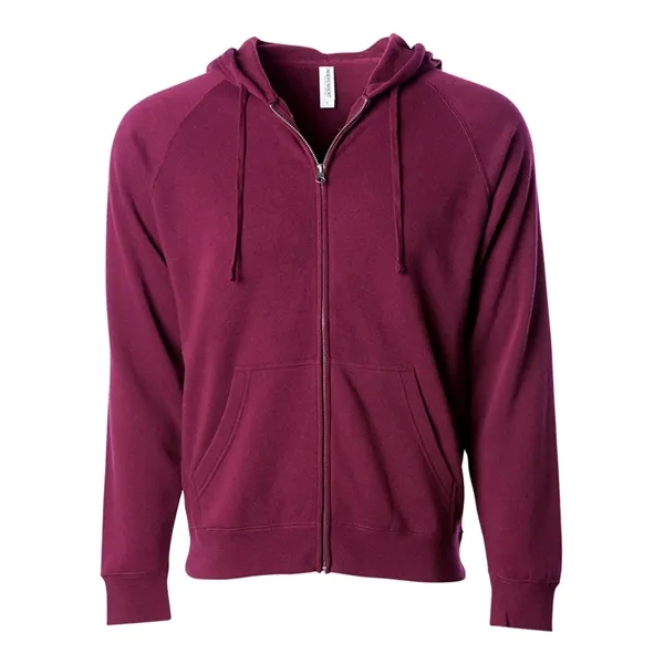 Unisex Special Blend Raglan Hooded Full-Zip Sweatshirt.... from ASI 84358 S&S Activewear