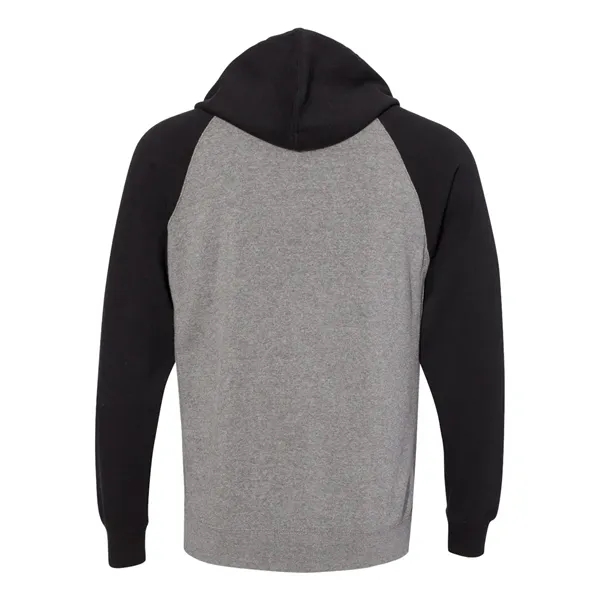 Unisex Special Blend Raglan Hooded Full-Zip Sweatshirt.... from ASI 84358 S&S Activewear