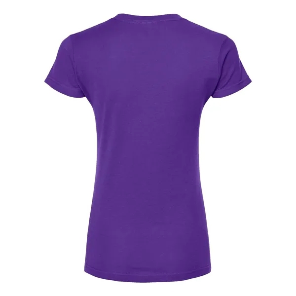 Tultex Women's Slim Fit Fine Jersey V-Neck T-Shirt... from ASI 84358 S&S Activewear