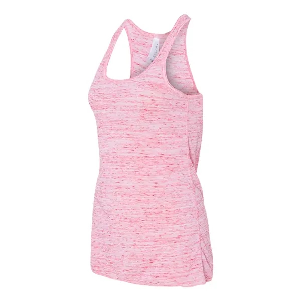 Women's flowy racerback tank top with several fabrications for different colors.... from ASI 84358 S&S Activewear