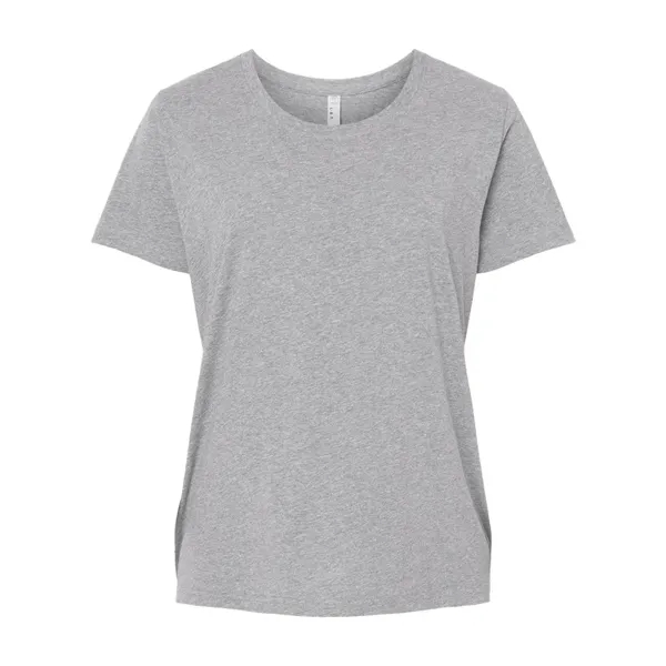 LAT Curvy Collection Women's Fine Jersey Tee... from ASI 84358 S&S Activewear