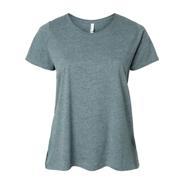 LAT Curvy Collection Women's Fine Jersey Tee... from ASI 84358 S&S Activewear