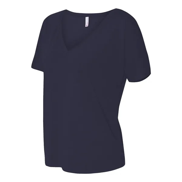 Women's flowy V-neck drop sleeve shirt. Blank product.... from ASI 84358 S&S Activewear