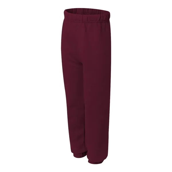 Youth, 8.0 oz. 50% cotton/50% polyester sweatpants. Blank product.... from ASI 84358 S&S Activewear