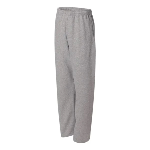 Pill resistant open bottom pocketed sweatpant. Blank product.... from ASI 84358 S&S Activewear