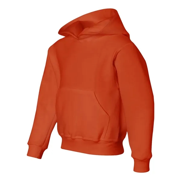 Youth 8.0 oz. 50% cotton/50% polyester hooded sweatshirt. Blank product.... from ASI 84358 S&S Activewear
