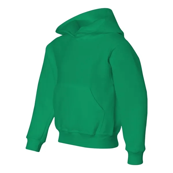 Youth 8.0 oz. 50% cotton/50% polyester hooded sweatshirt. Blank product.... from ASI 84358 S&S Activewear