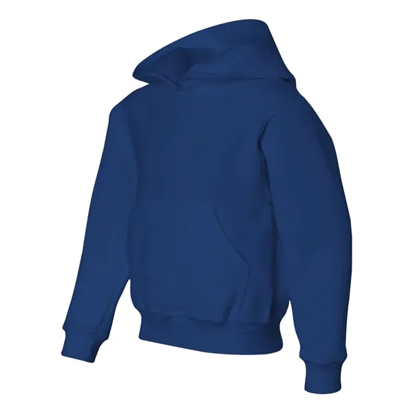 Youth 8.0 oz. 50% cotton/50% polyester hooded sweatshirt. Blank product.... from ASI 84358 S&S Activewear